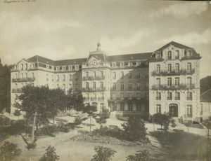 Imaxe do Gran Hotel balneario de Mondariz.