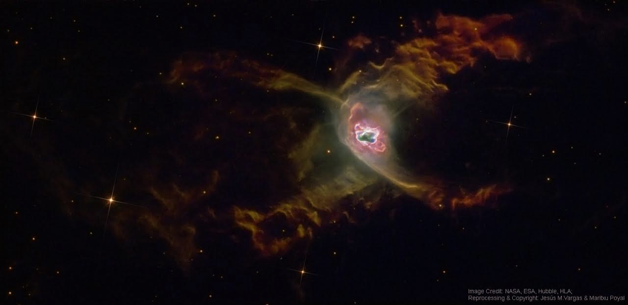Créditos da imaxe: NASA, ESA, Hubble, HLA; reprocesados e copyright: Jesús M.Vargas & Maritxu Poyal