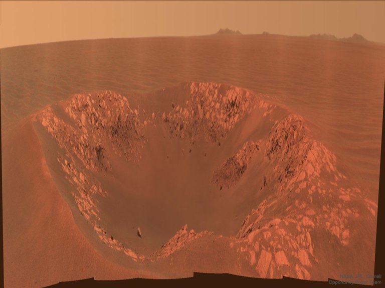 Créditos da imaxe: NASA, JPL, Cornell, Opportunity Rover Team,