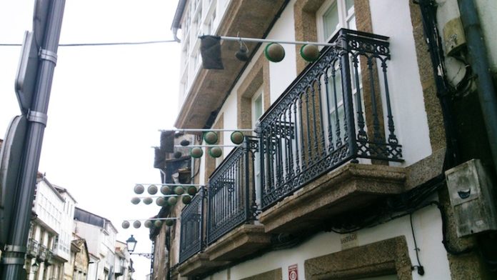 El dispositivo del proyecto MossClone, instalado en balcones