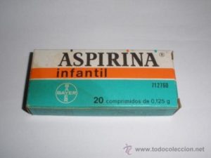 Un clásico: la Aspirina Infantil.