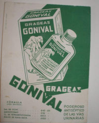 Gonival, de Laboratorios Orzán, para a gonorrea.