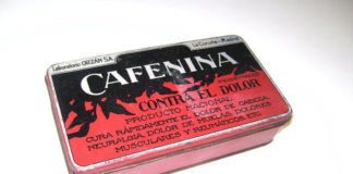 Cafenina, a "aspirina" galega, de Laboratorios Orzán.