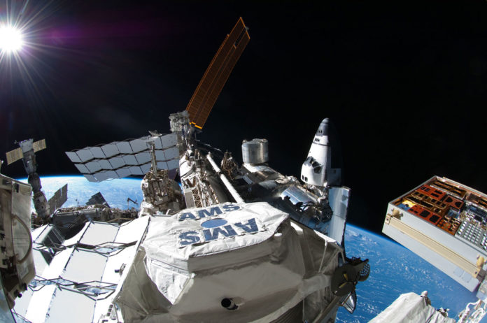 Alpha Magnetic Spectrometer da Estación Espacial Internacional