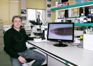 Raúl Iglesias, investigador de Bioloxía da UVigo