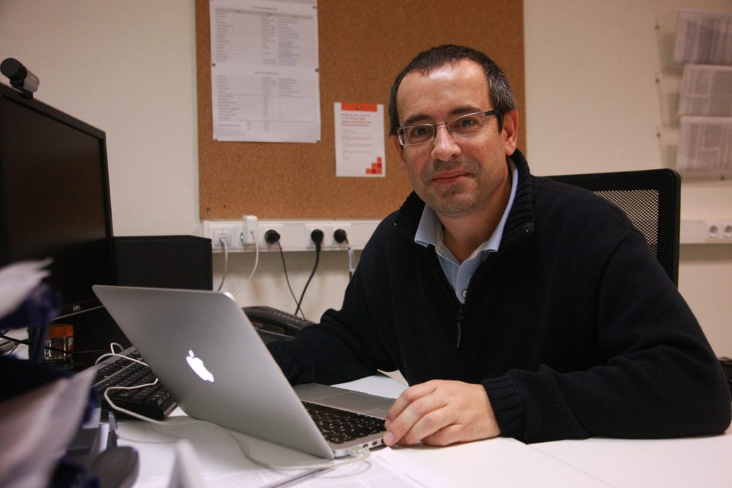O investigador da Universidade de Santiago de Compostela Antonio Salas Ellacuriaga.