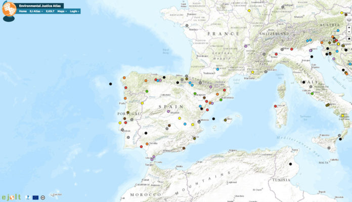 Galicia no Atlas Global de Xustiza Ambiental
