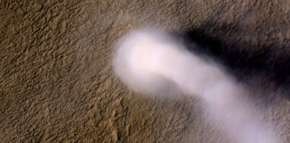 Un diaño de po sobre Marte