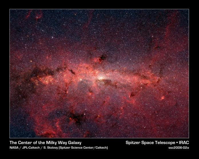 O centro da nosa galaxia Vía Láctea