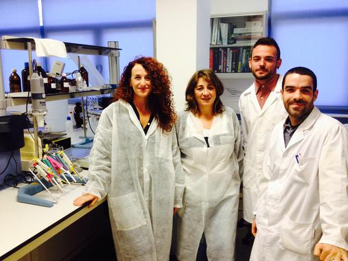 O equipo de investigación da Universidade de Almería.