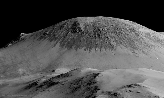 Créditos da imaxe: NASA, JPL, U. Arizona.
