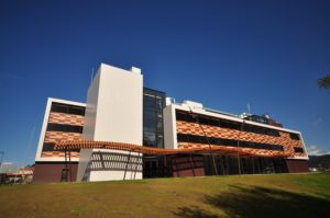 Edificio de Porto do Molle que acollerá o Centro de Innovación Aeroespacial.