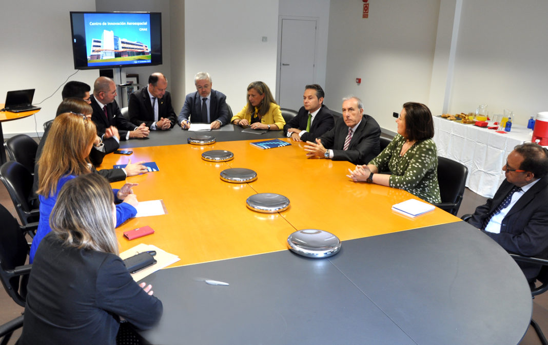 Reunión de constitución da Fundación do Centro de Innovación Aeroespacial de Galicia.