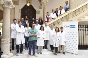 Investigadores representantes dos 15 proxectos de CaixaImpulse.