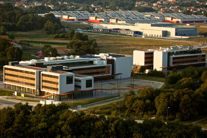 Porto do Molle (Nigrán), onde se construirá o Centro Aeroespacial de Galicia.