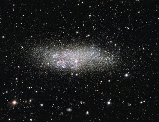 The WLM galaxy on the edge of the Local Group