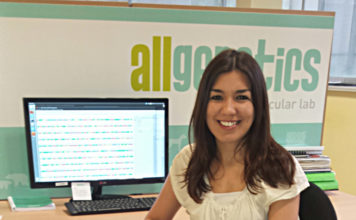 Verónica Rojo, directora da división corporativa AllGenetics Analytics.