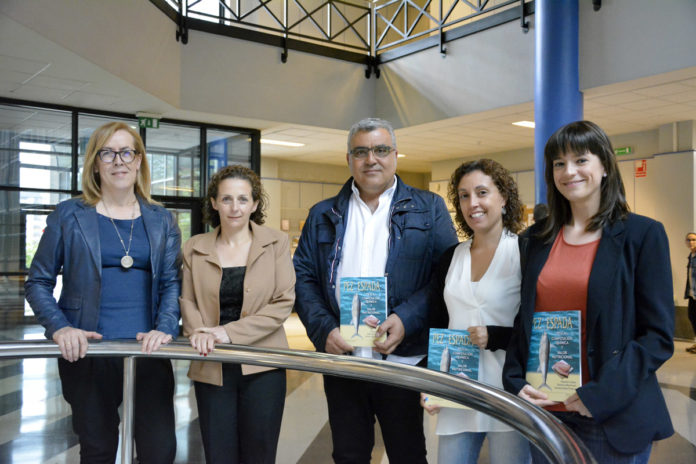Algúns dos autores do estudo, na presentación celebrada en Ourense.