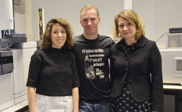 Tania Fernández, Jesús Simal e Elena Martínez, autores do estudo.
