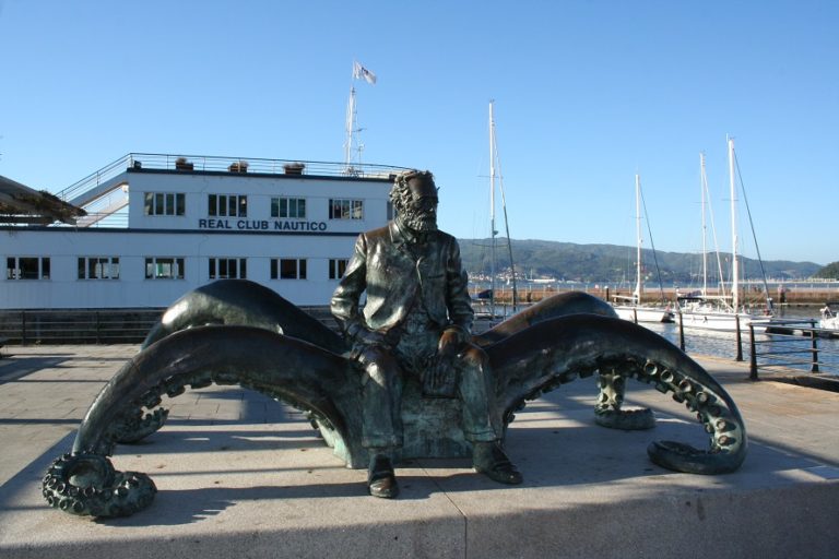 Jules Verne en la bahía de Vigo