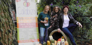 Keila Pousa, Edurne Sendra e Sofía Calvo, creadoras de Calabizo.