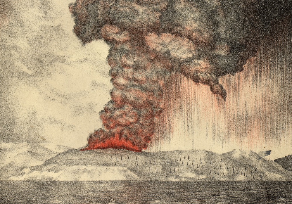 Así chegou a Galicia o tsunami do volcán Krakatoa