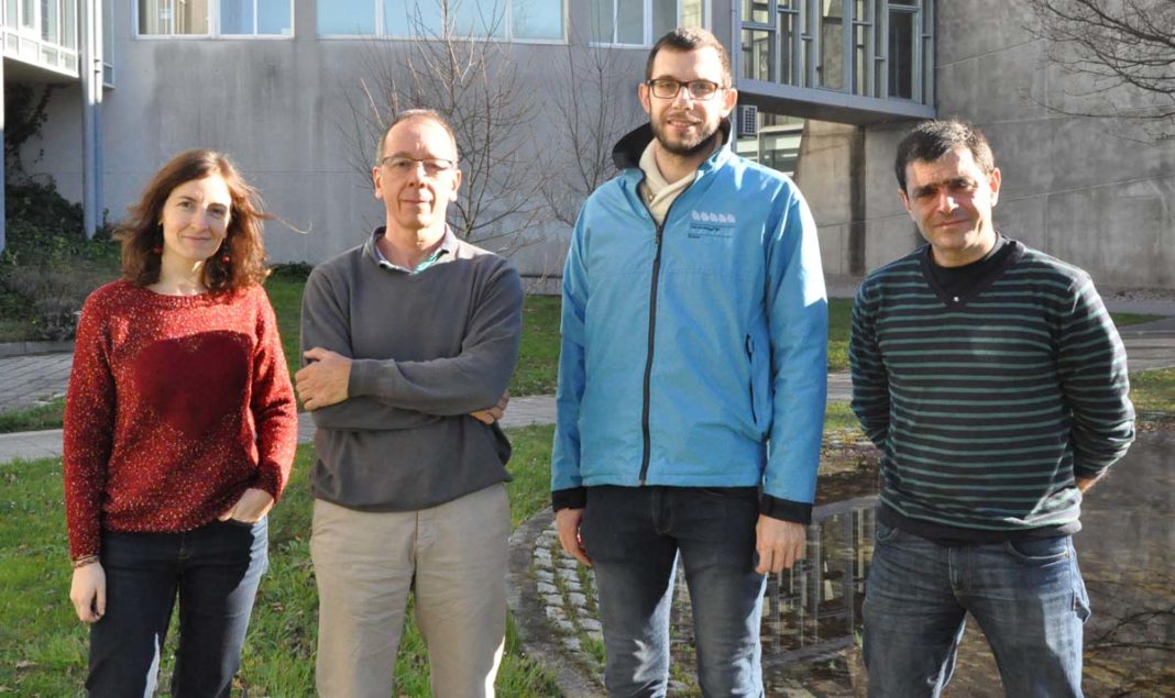 Equipo do Grupo de Oceanografía Física da Uvigo que participa no proxecto. Foto: Duvi.