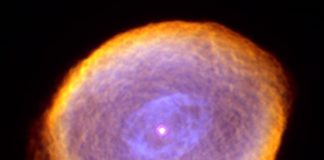 Créditos da imaxe: NASA, ESA mailo equipo Hubble Heritage (STScI/AURA); Agradecementos: R. Sahai (JPL) et al.