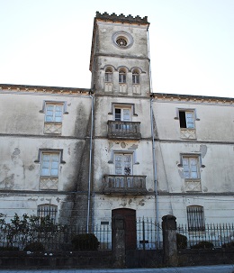 Edificio do antigo observatorio de Camposancos