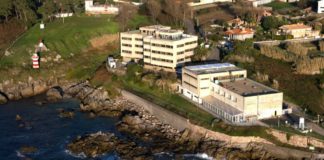 Instalacións do Centro Oceanográfico de Vigo (IEO) en Cabo Estai.