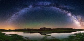 A ausencia de contaminación lumínica permite observar ceos estrelados na Veiga. Imaxe: Destino Turístico Starlight Trevinca.