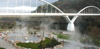 Termas de Outariz, a carón do río Miño, en Ourense. Foto: turismodeourense.gal.Termas de Outariz, a carón do río Miño, en Ourense. Foto: turismodeourense.gal.