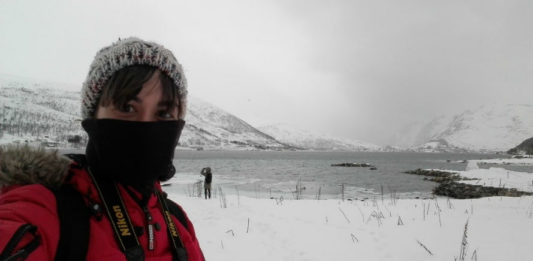 María Fernández está a realizar unha estadía predoutoral en Tromso (Noruega). Fonte: Duvi.