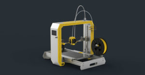 Model of 3D printer made by ITFAB.