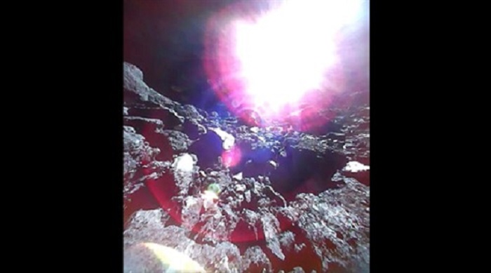 Espectaculares imaxes con vídeo dende o asteroide Ryugu