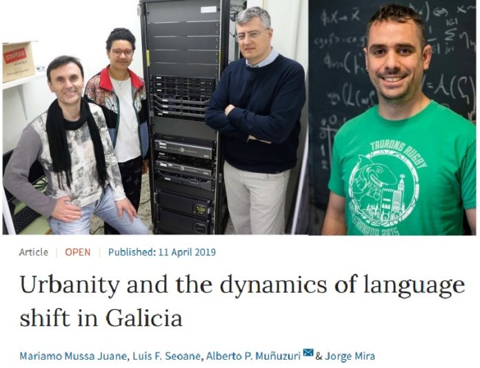 O traballo publicado a pasada semana supón a primeira aparición de Galicia nun título de Nature. Fonte: USC/Nature Communications.