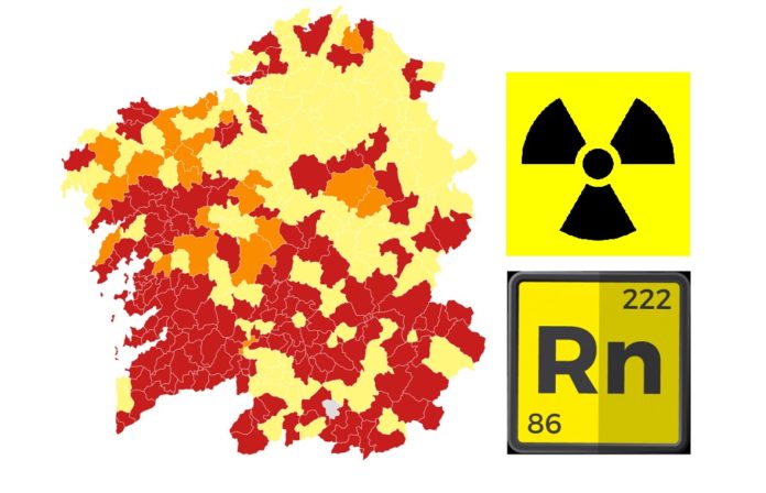 As concentracións de radon en Galicia superan nalgún scasos os límites da normativa europea.