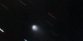 O obxecto interestelar 2I/Borisov. Fonte: Gemini Observatory/NSF/AURA.