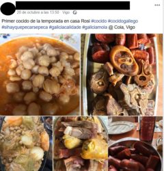 Facebook mantivo a foto do cocido, ao contrario que Instagram.