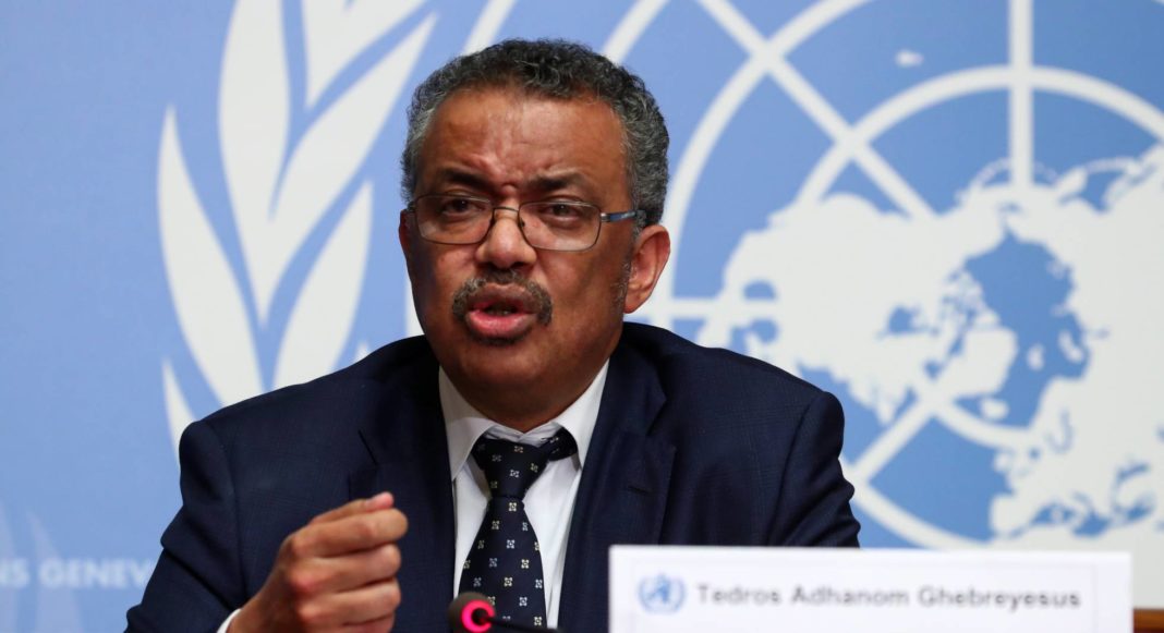 Tedros Adhanom Ghebreyesus, director xeral da OMS. 