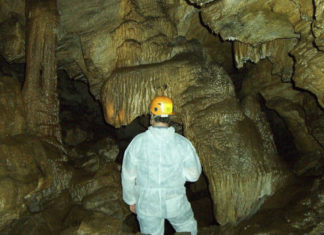 Interior da cova do Rei Cintolo. Foto: Concello de Mondoñedo