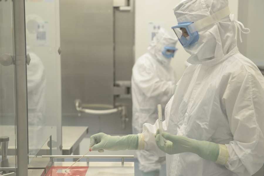 Instalacións da empresa Biofabri, do grupo Zendal, no Porriño.