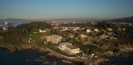 Instalacións do Centro Oceanográfico de Vigo, en cabo Estai. Foto: IEO.