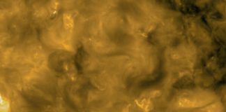 Detalle dunha das imaxes captadas pola Solar Orbiter. Fonte: ESA.