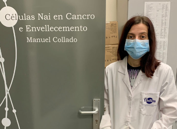 Pilar Picallos é investigadora no laboratorio que dirixe Manuel Collado no IDIS.