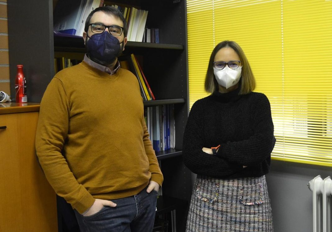 Alberto Dafonte e Mabel Míguez son os investigadores principais do proxecto. Foto: Duvi.
