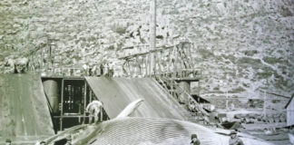 Factoría de Caneliñas, nos anos 20 do século XX. Arquivo de Álex Aguilar.