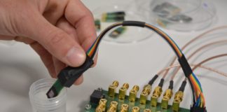 Dispositivo sensor desenvolvido no proxecto KardiaTool. Imaxe: CSIC.