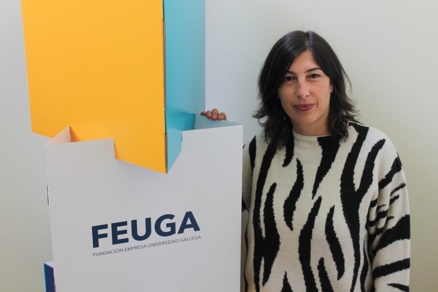 A responsable do Galicia Innovation Days, Tamara Rodríguez. 