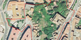 Área do Barrio do Cura afectada pola modificación do Plan Xeral, na que se están a realizar as catas arqueolóxicas. Foto: Concello de Vigo